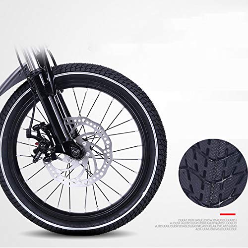 Amazon | パンクしない折りたたみ自転車タフ コンパクト 16インチ 軽量